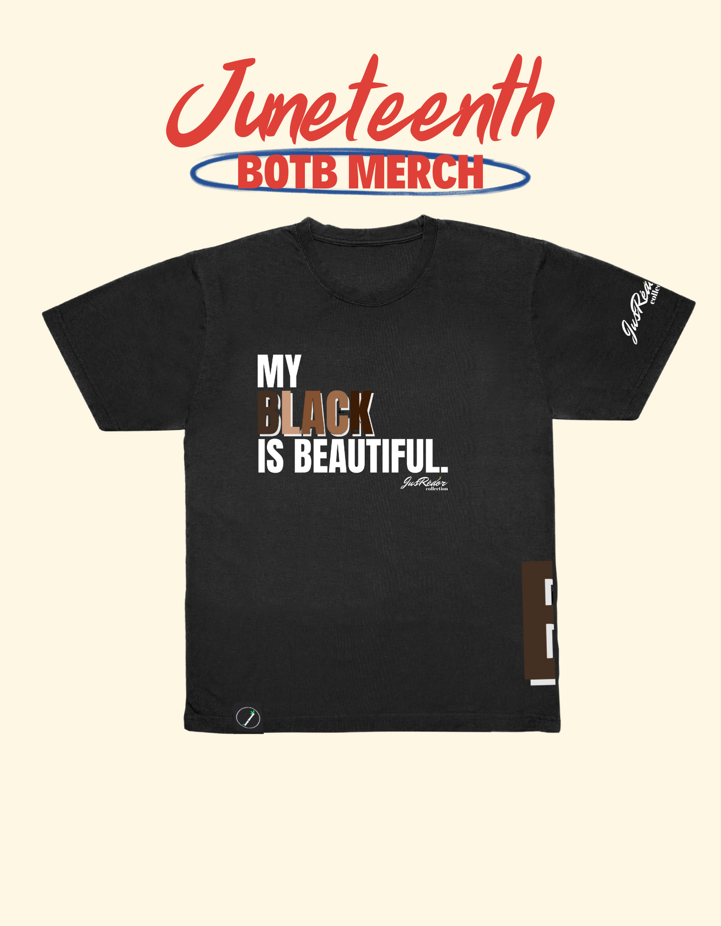 My Black is Beautiful Bamboo Graphic Short Sleeve T-Shirt
