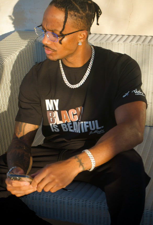 My Black is Beautiful Bamboo Graphic Short Sleeve T-Shirt