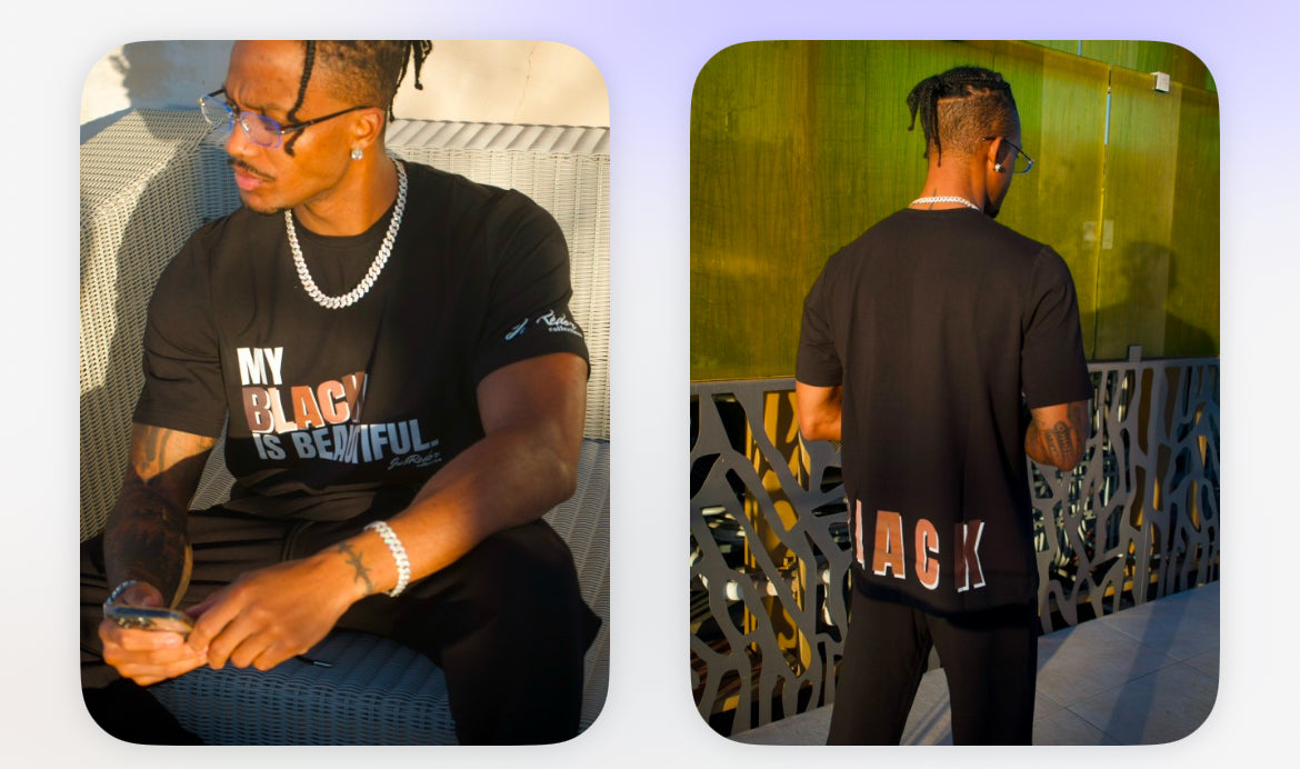 My Black is Beautiful Bamboo Graphic Short Sleeve T-Shirt