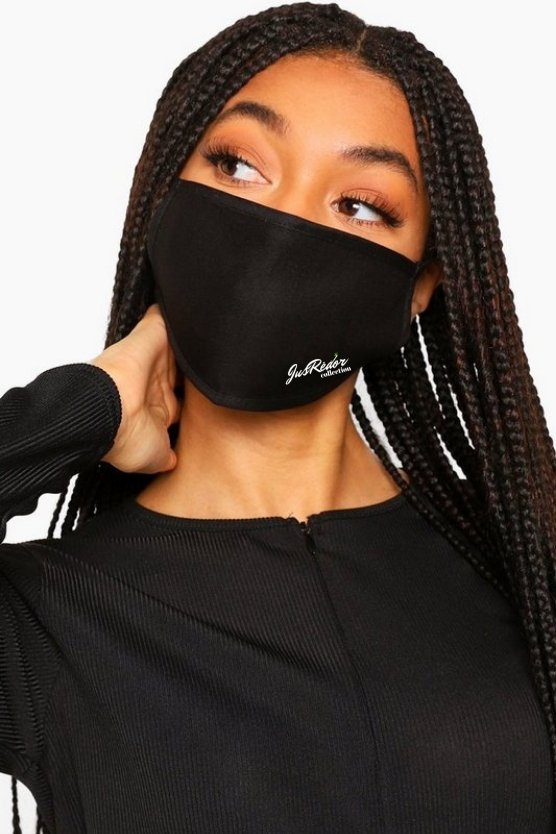 Good Vibes Face Mask - Eco-Friendly Bamboo Cloth Face Mask - JusRédorMask