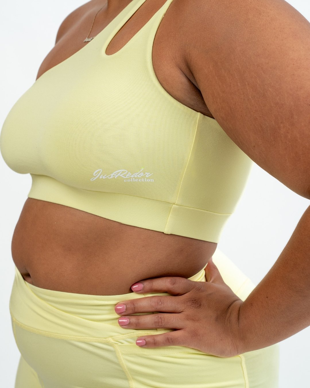 Radiant Bamboo Glow Sports Bra - Yellow - JusRédorSports Bra