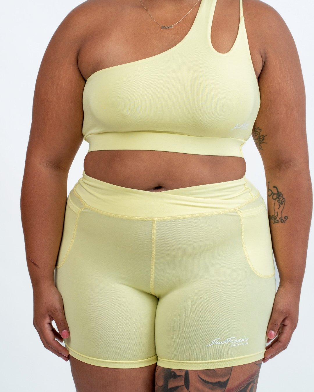 Radiant Bamboo Glow Sports Bra - Yellow - JusRédorSports Bra