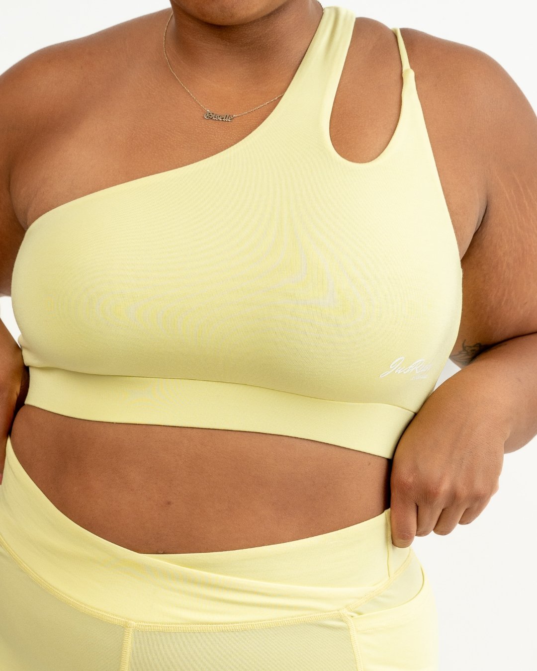 Radiant Bamboo Glow Sports Bra - Yellow - JusRédorSports Bra