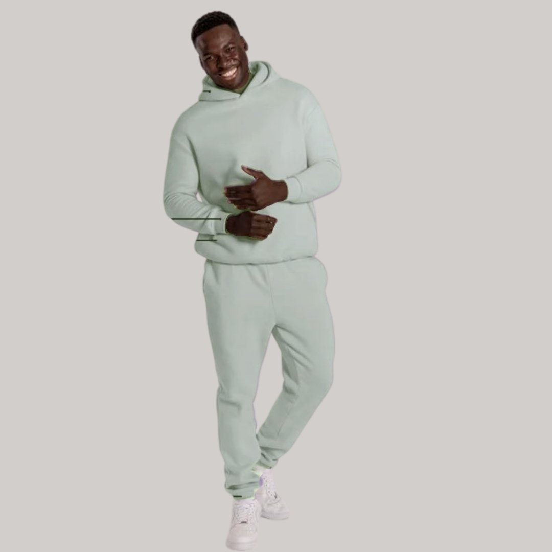 Sooth Mint Green Bamboo Jogger Set