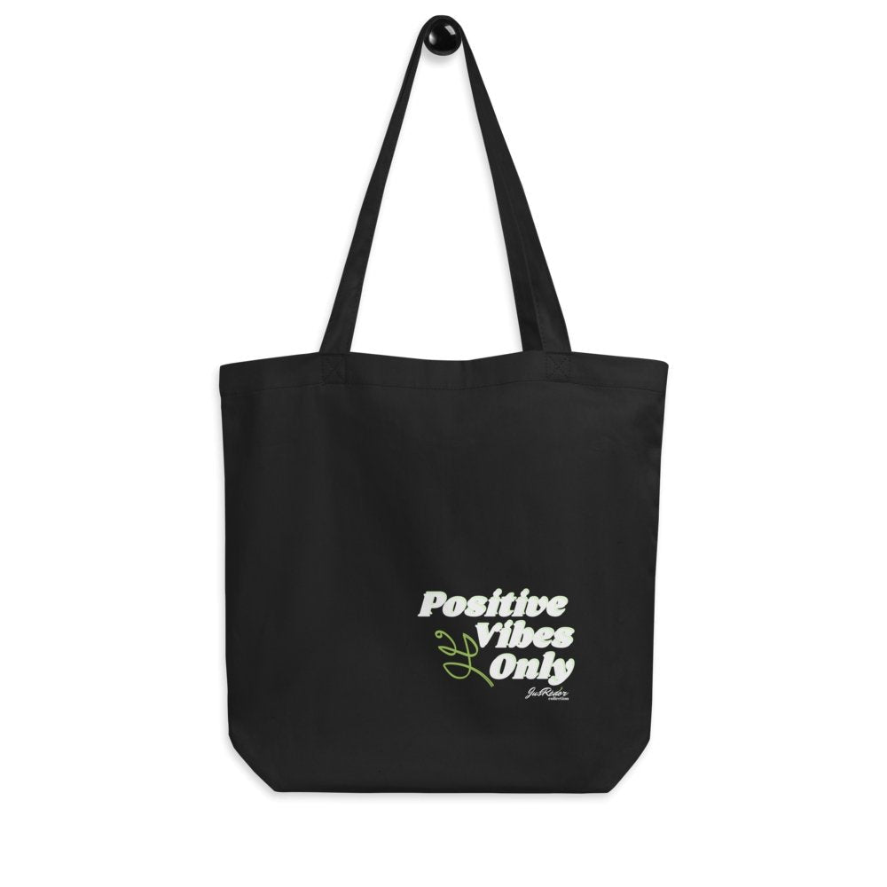 Eco Tote Bag - Positive Vibes Only - JusRédor