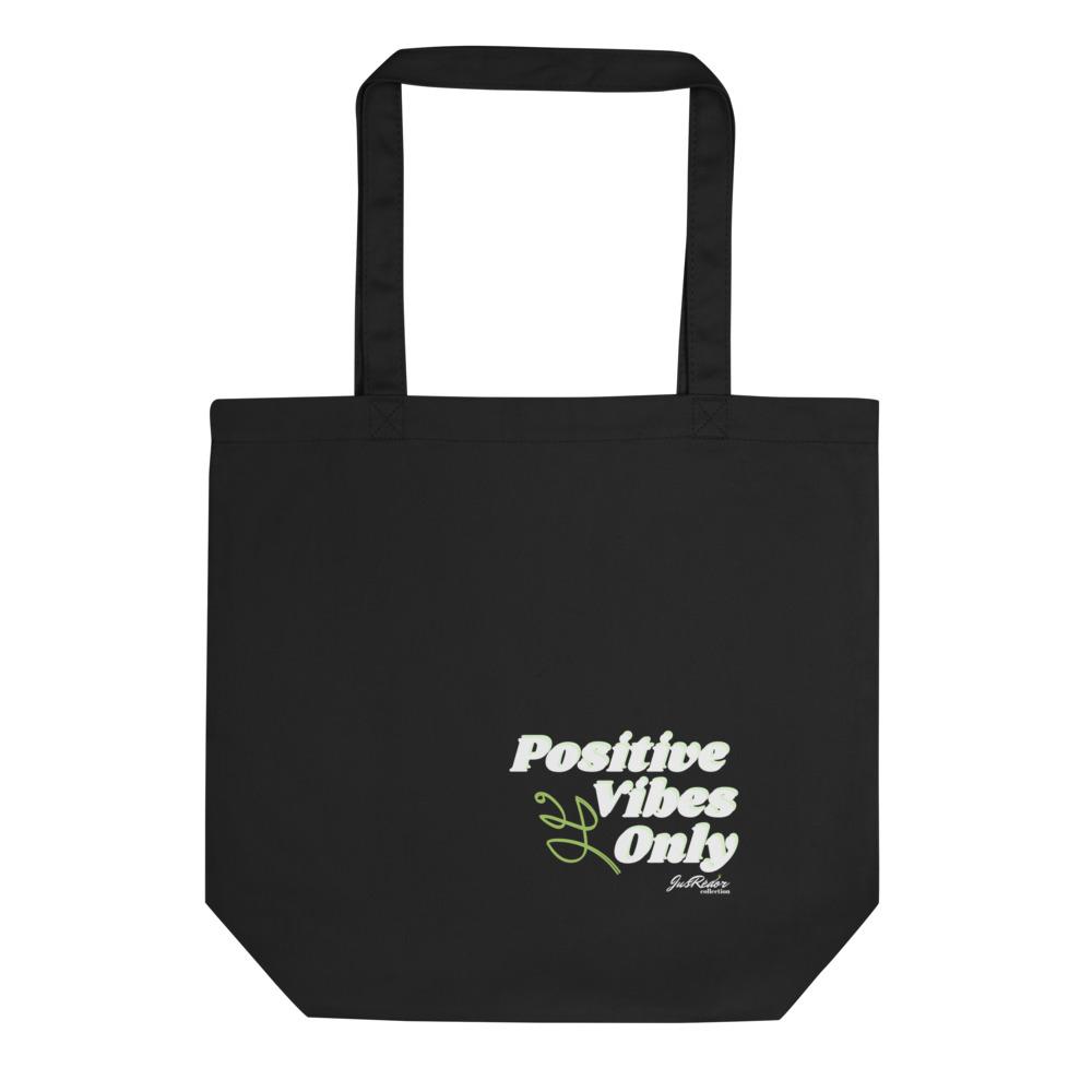Eco Tote Bag - Positive Vibes Only - JusRédor