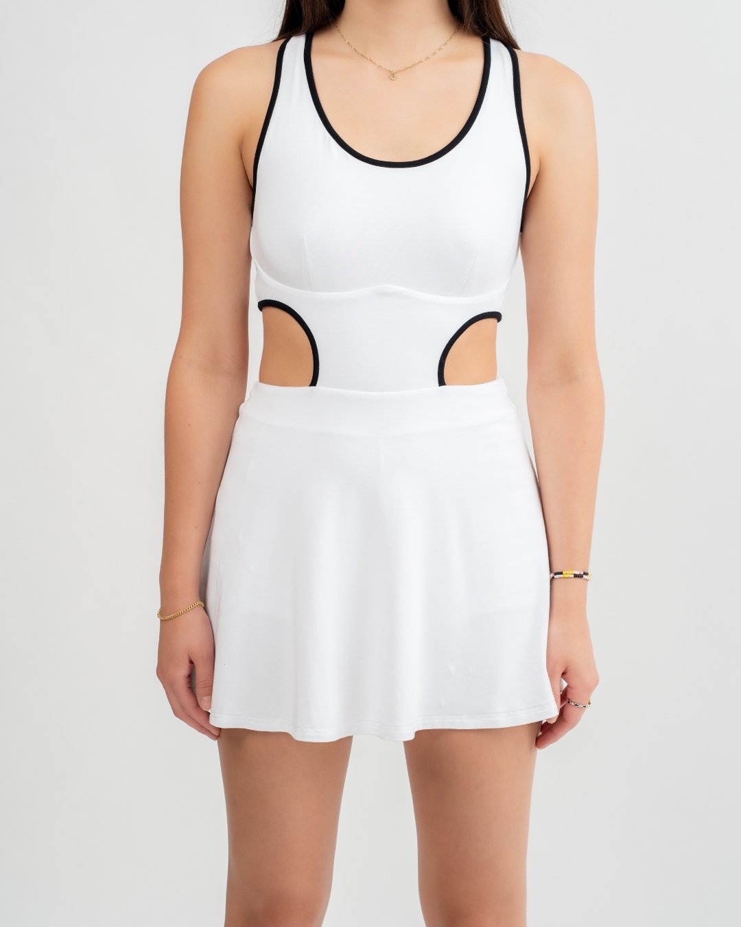 Prosperous Tennis Dress - White - JusRédorDress
