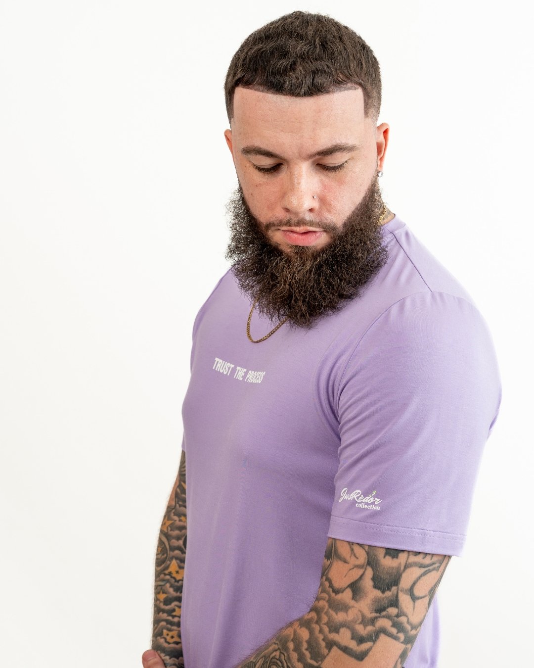 Trust The Process Unisex Graphic Tee - Lavender - JusRédorShirt